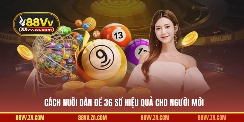 Cách nuôi dàn 36 số hiệu quả