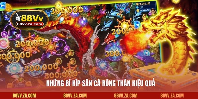 Những bí kíp săn cá rồng thần hiệu quả